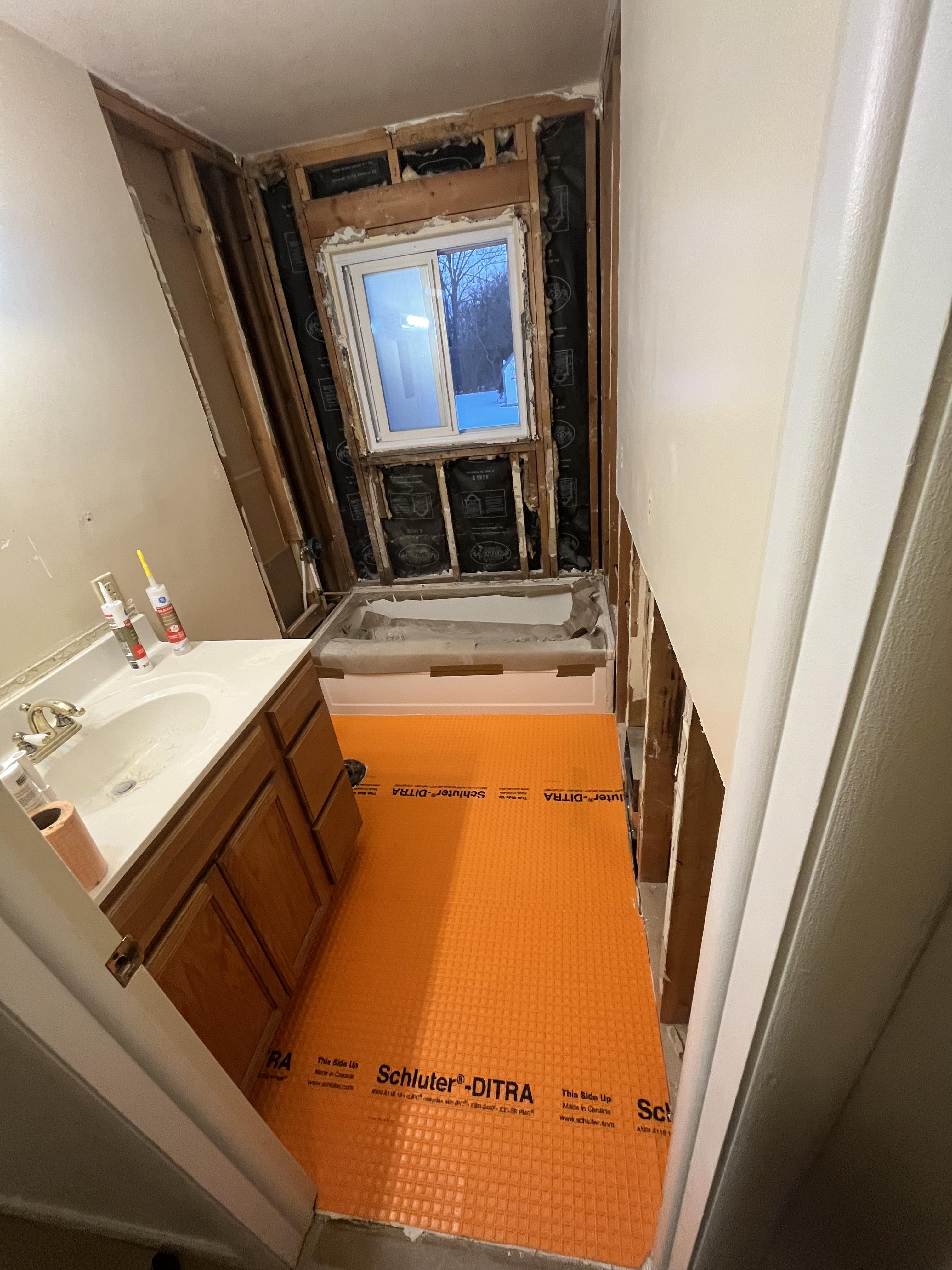 Precise tile work in Flint